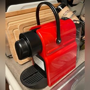 Nespresso Inissia Espresso Maker, Red